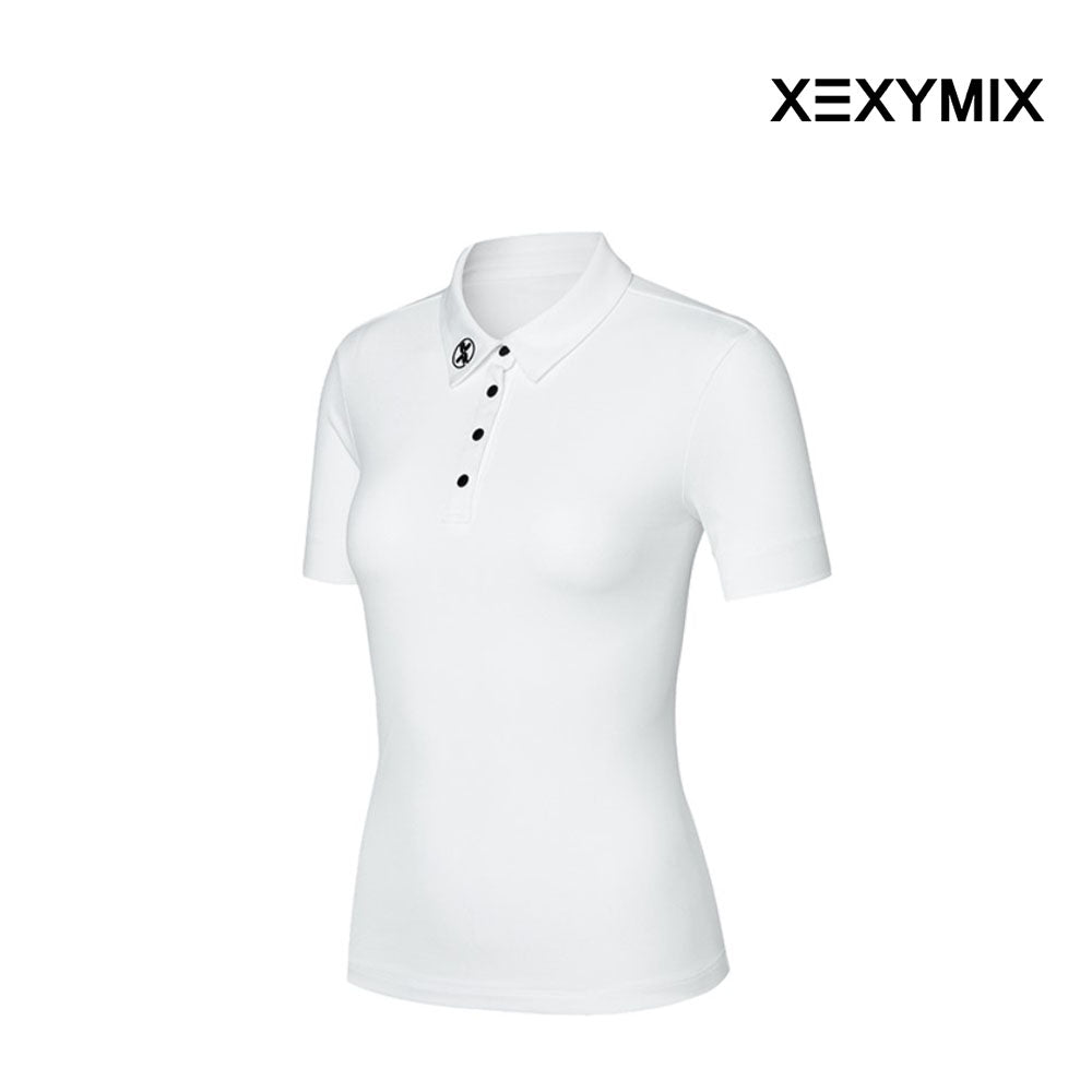Xexymix Polo Slimfit Short Sleeve Gt3014G White