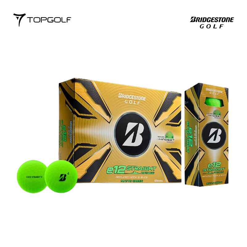Bola Golf BRIDGESTONE BALL E12 STRAIGHT 25 [BUY 4 GET 1 FREE]
