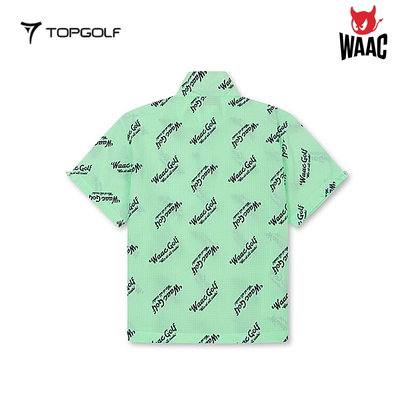 WAAC VEST W WOVEN SS QUARTER-ZIP WWVAM25203-YGX 25SS