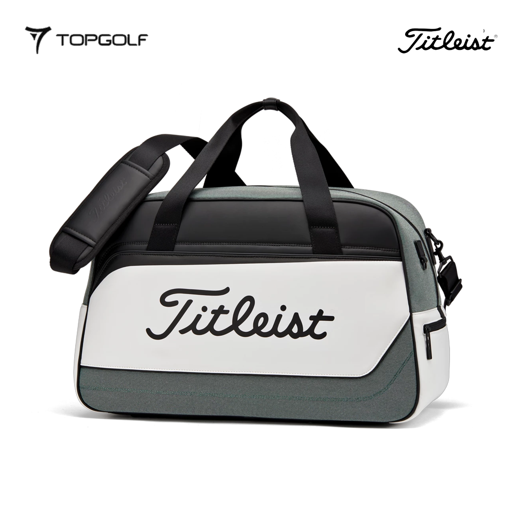 TITLEIST BOSTON BAG PURSUIT TA25PSBB-31 HUNTER/WHITE