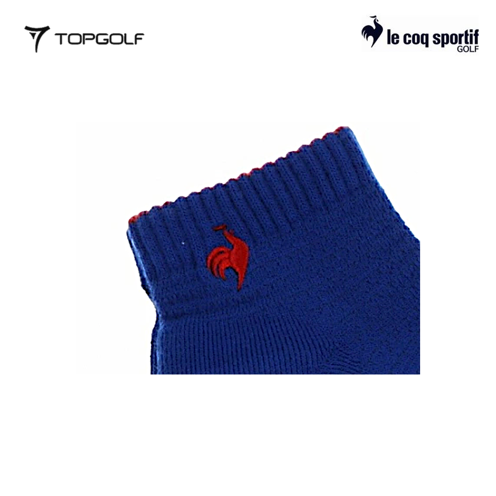 LE COQ SOCKS M QGBXJB05 MESH ANKLE SHORT BL