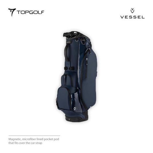 CADDIE BAG VESSEL LUX 14 WAY 22 CARBON NAVY