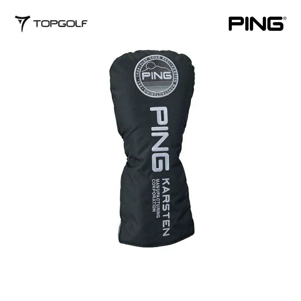 PING HEAD COVER DRIVER HC-U2501 ARIZONA CASUAL D.GREY