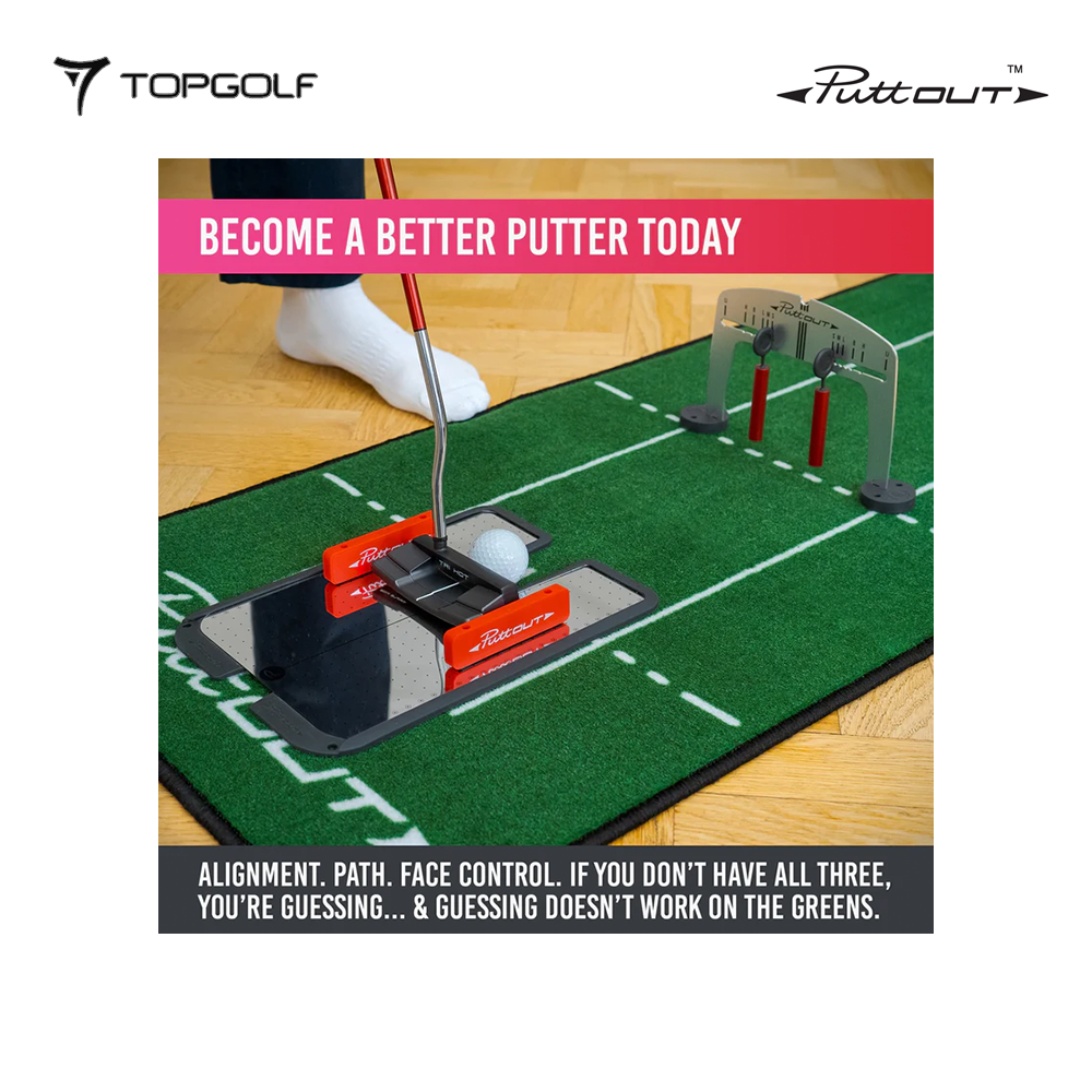 PUTTING PUTTOUT MIRROR SYSTEM WITH GATES