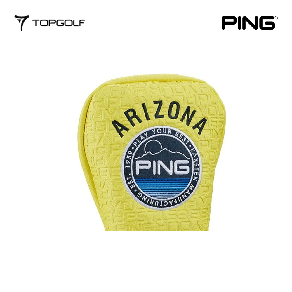 PING HEAD COVER DRIVER CASUAL PING N2501 LEMON