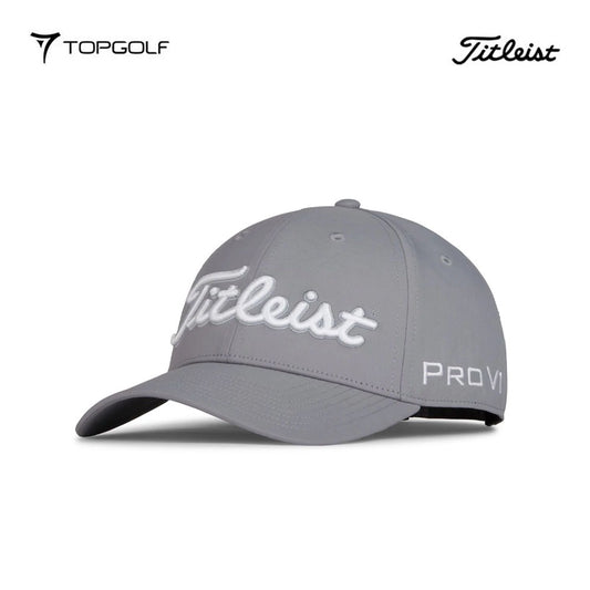 Titleist Cap Tour Performance Th22Atpc-10G White/Grey Cst topi golf