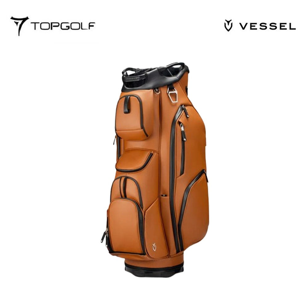 Vessel Caddie Bag Lux Pro 15 Way 9030123-Mtbn Heritage Brown tas golf