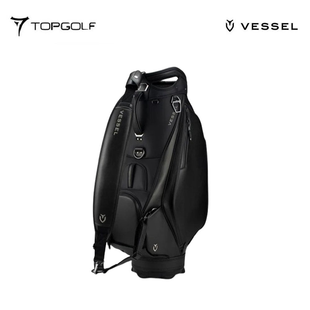 Vessel Staff Bag Prime Mini Prmini-Plbk Black tas golf