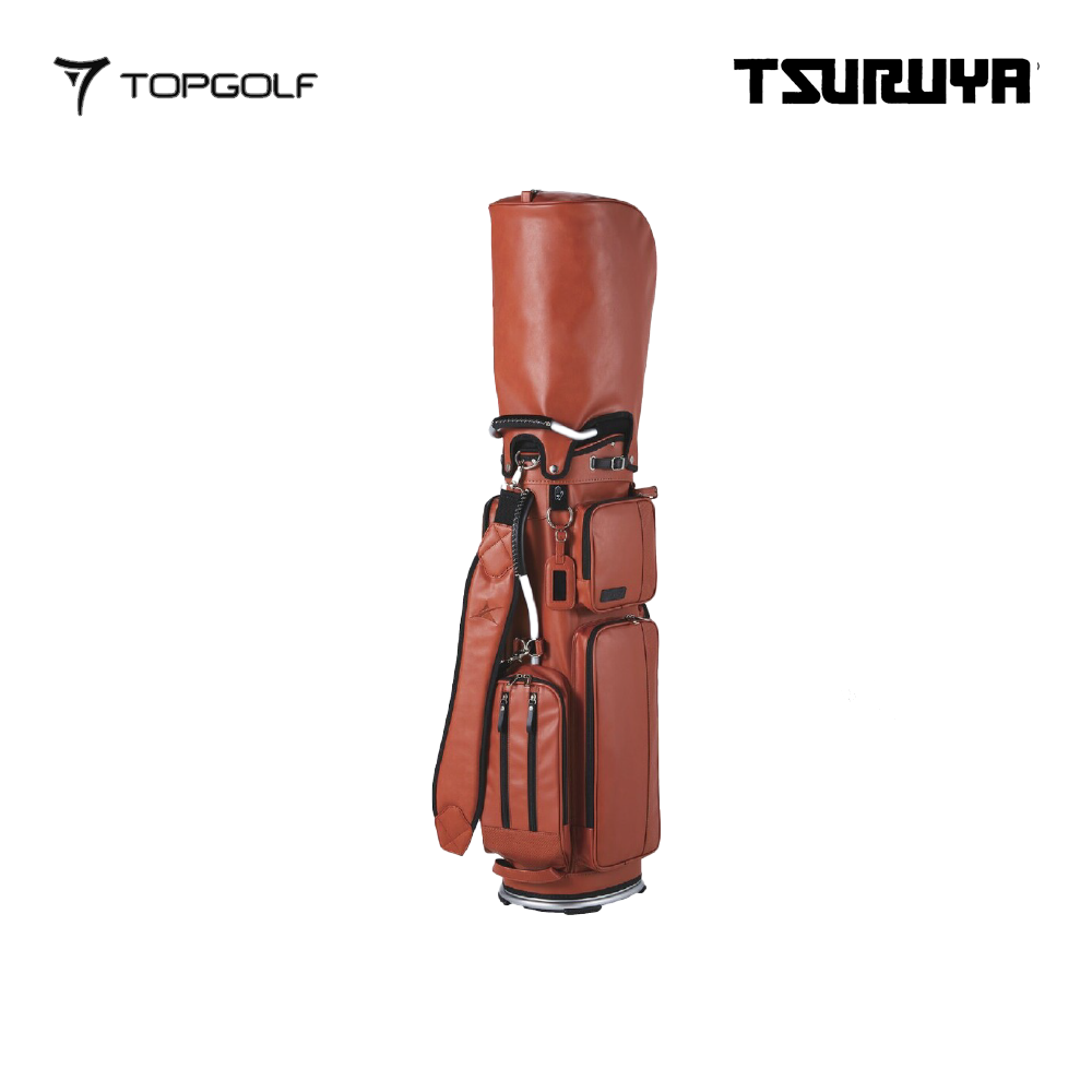 TSURUYA CADDIE BAG AXEL AXCB 25441RF ORANGE