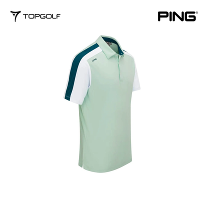PING POLO SHIRT KELLY MISTY GREEN MULTI