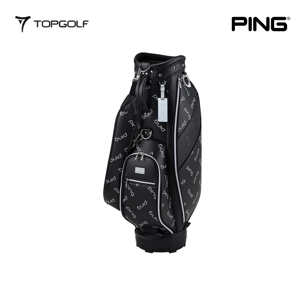 PING CADDIE BAG CB-L2503 MONOGRAM BLACK