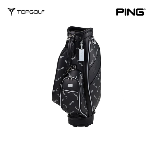PING CADDIE BAG CB-L2503 MONOGRAM BLACK