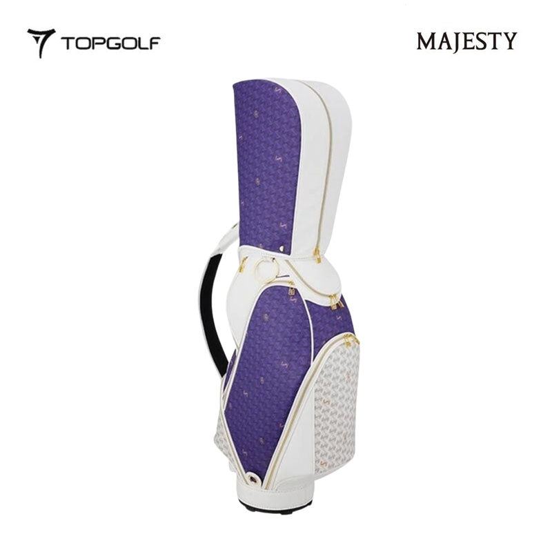 MAJESTY CADDIE BAG ORIOLA LIMITED WHITE PURPLE