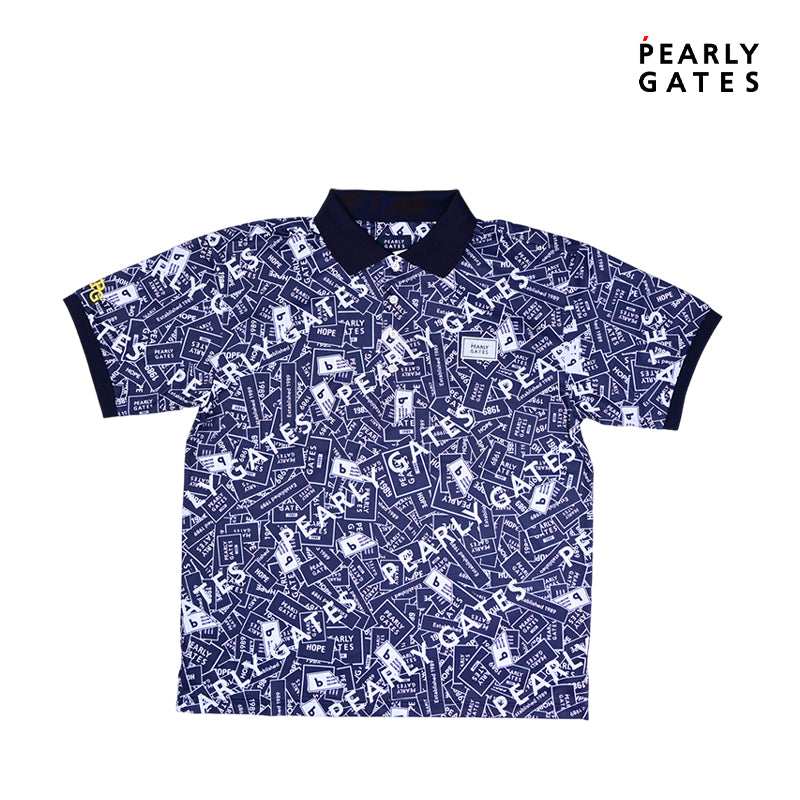 PEARLY GATES POLO SHIRT M KNT 53-4199325 NV