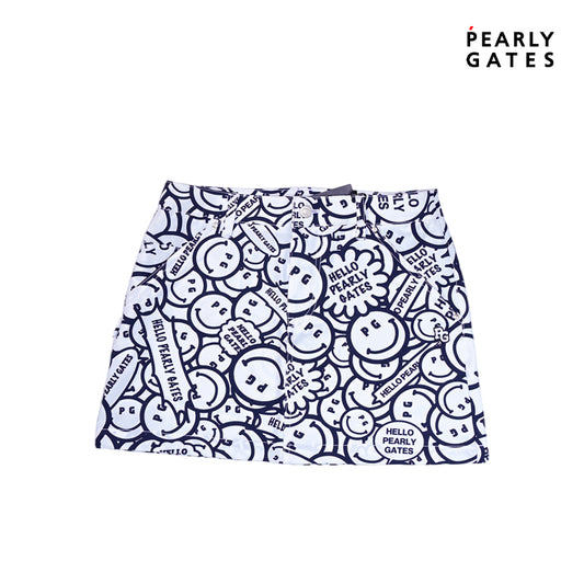 PEARLY GATES SMILEY SKIRT W KNT 55-4199316 WH