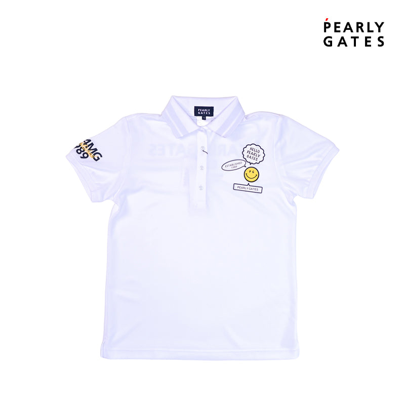 PEARLY GATES POLO SHIRT W KNT 55-4199306 WH