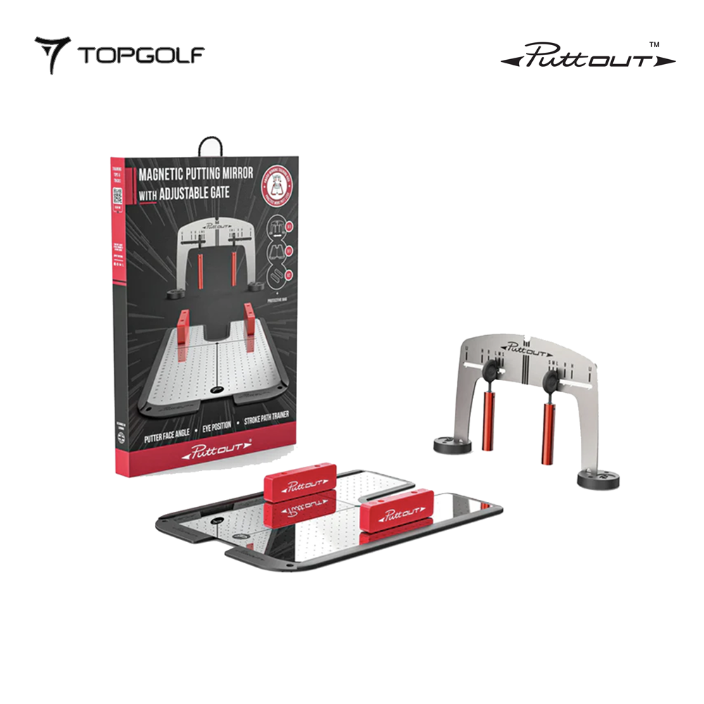 PUTTING PUTTOUT MIRROR SYSTEM WITH GATES