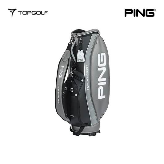 PING CADDIE BAG CB-P2402 PEORIA SILVER/BLACK