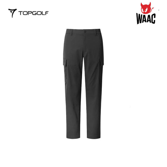 WAAC Celana Kargo Pria 25SS WMPNS25102-BKX – Celana Golf Pria Sporty Premium