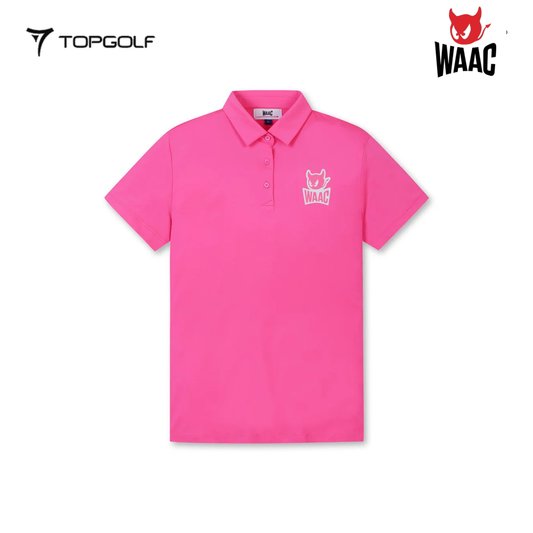 WAAC POLO M ATHLETIC NEON WTTCM25411-HPX 25SS