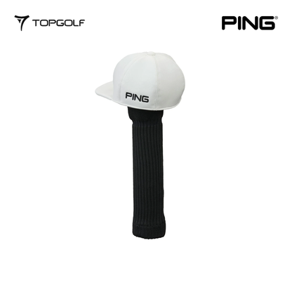 PING CAP HEAD COVER HC-U2505 MR.PING WHITE