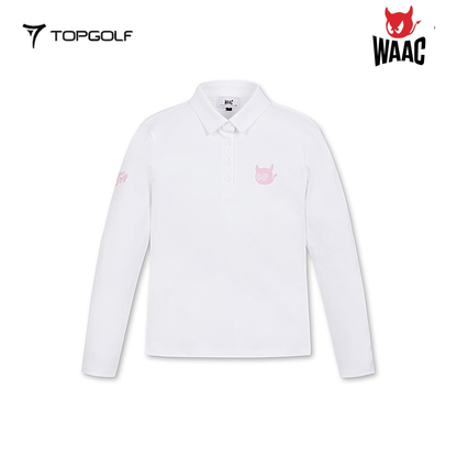WAAC POLO W LONG SLEEVE WTO WAACKY WWTBS25130-WHX 25SS
