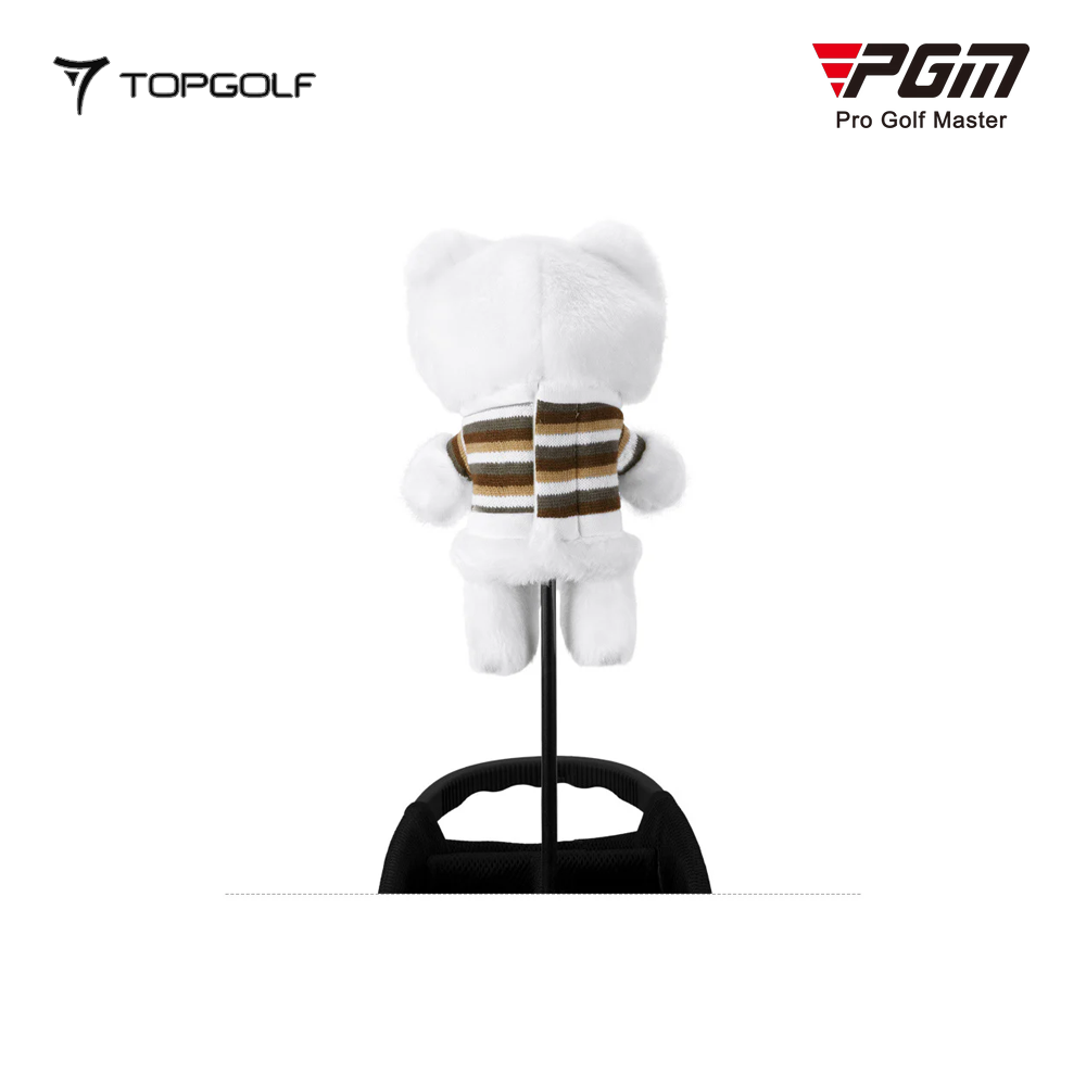 PGM GT045 GOLF DRIVER COVER HEAD ANIMAL EDITION DOG WH