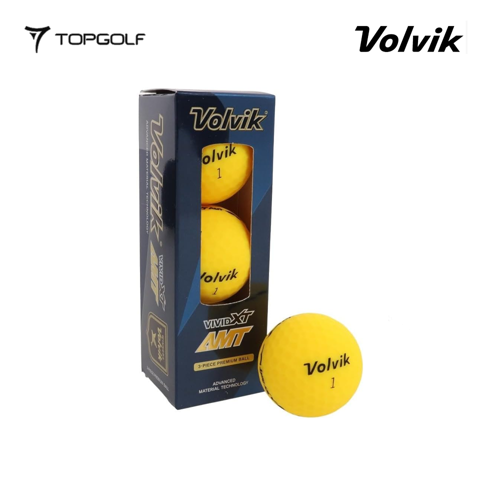 VOLVIK BALL XT AMT - SLEEVE - 3PCS