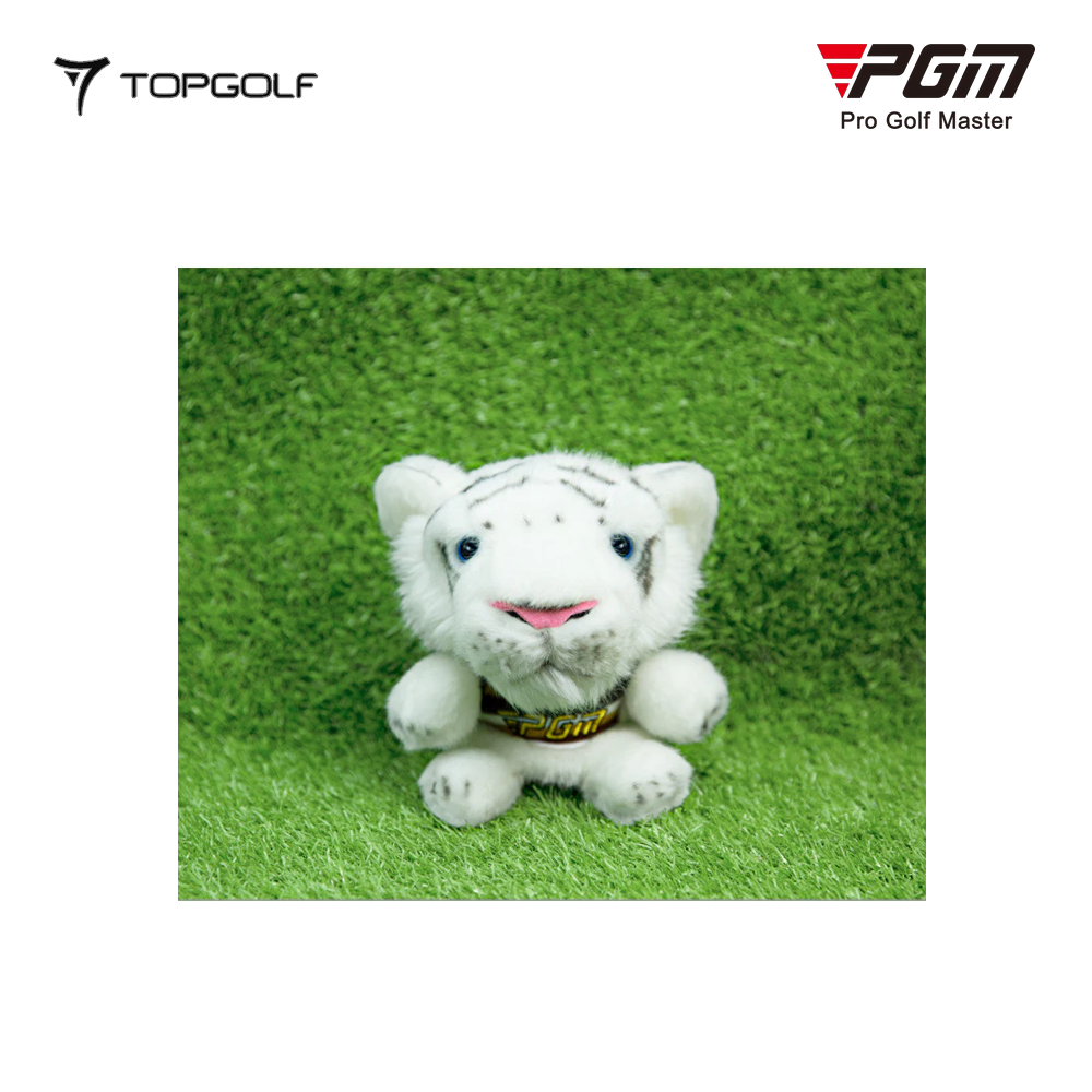 PGM GT045 GOLF DRIVER COVER HEAD ANIMAL EDITION TIGER WH