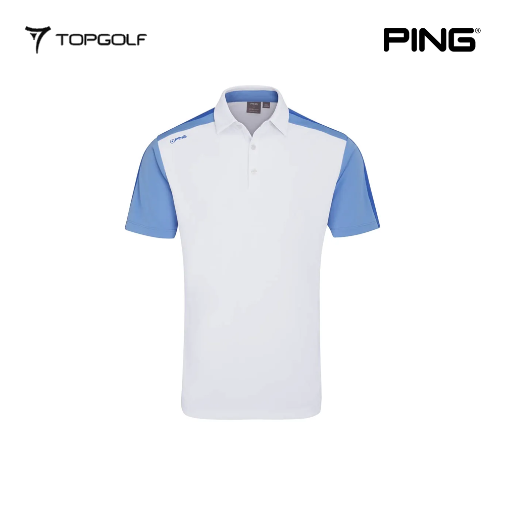 PING POLO SHIRT KELLY WHITE MULTI