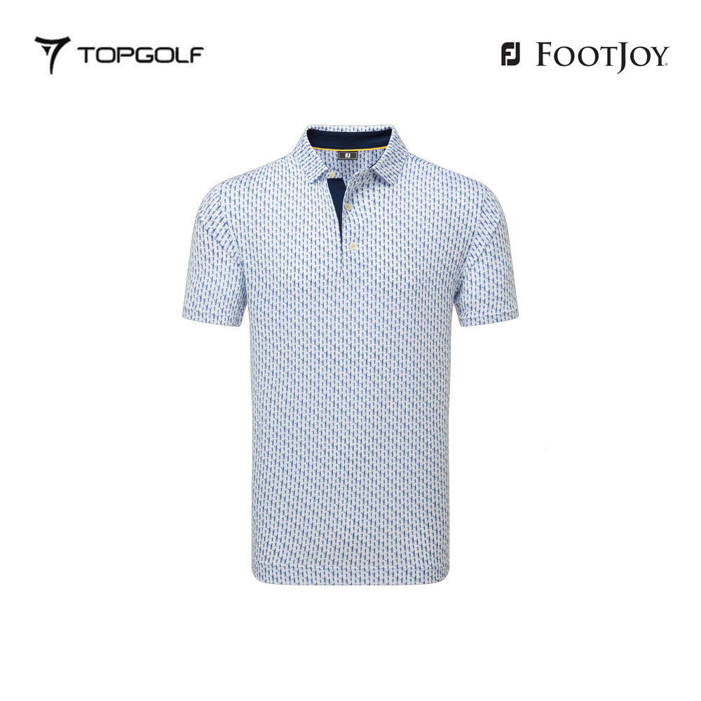FOOTJOY POLO 32604 MEN FS FIGURE PRT LSL NAVY