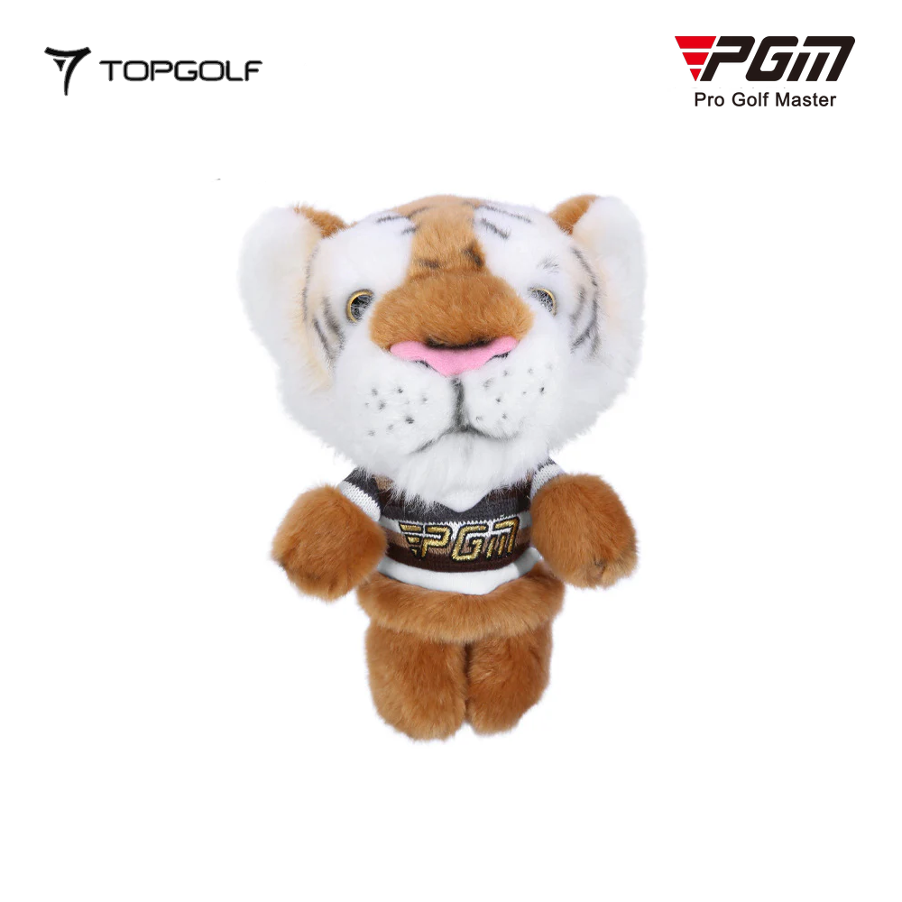 PGM GT045 GOLF DRIVER WOODS COVER HEAD ANIMAL EDITION TIGER YL