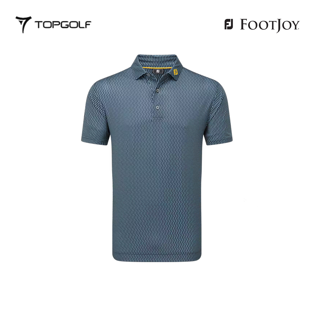 FOOTJOY POLO 32564 FS WIGGLE PRT LSL GREY