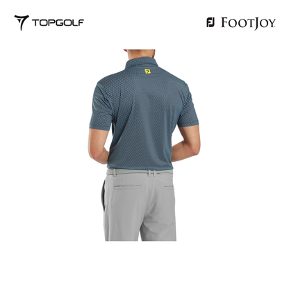 FOOTJOY POLO 32564 FS WIGGLE PRT LSL GREY