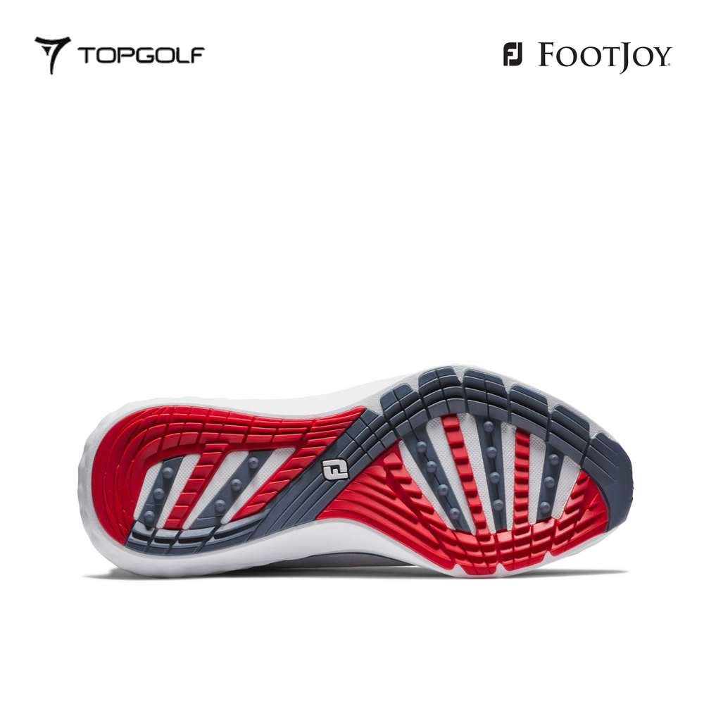 FOOTJOY SHOES 56989XW FS M QUANTUM WHT/BLU/RED
