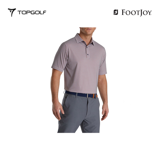FOOTJOY POLO 32596 FS LOOP PRT LSL GREY